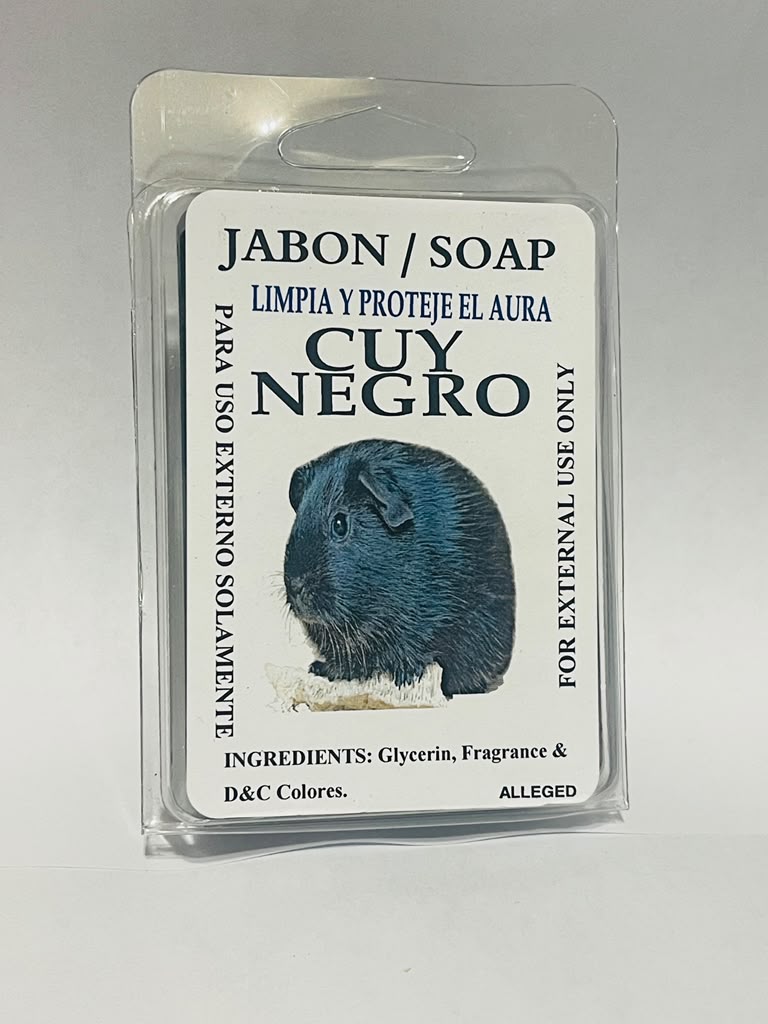 Jabón Cuy Negro